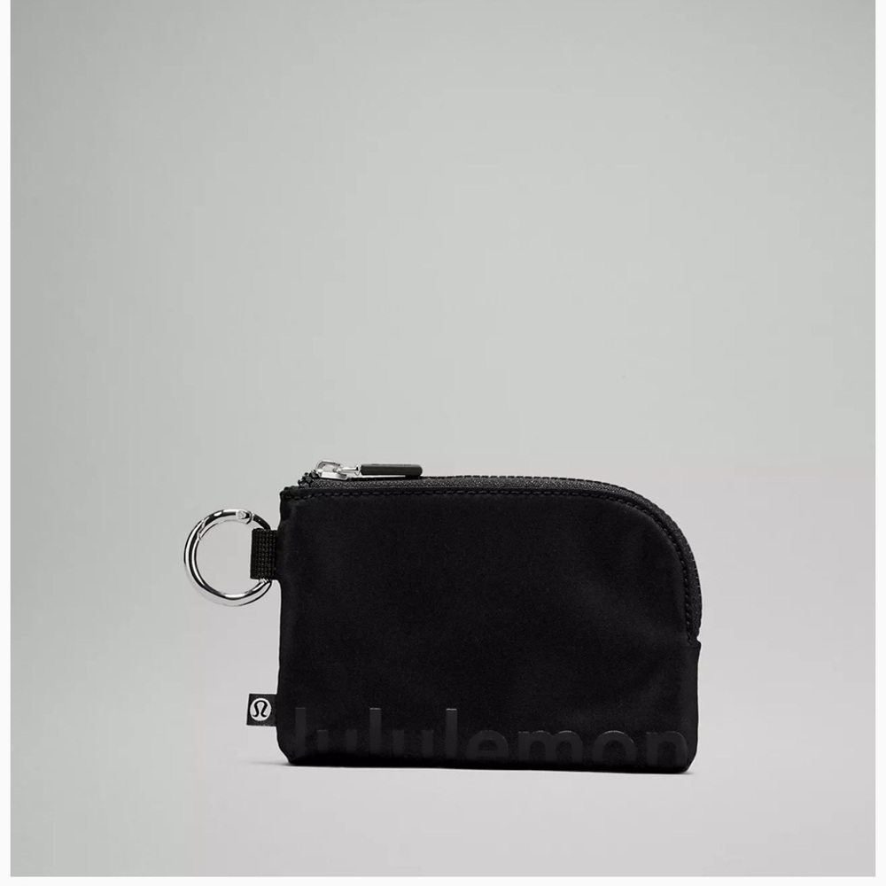 Lululemon Clippable Card Pouch Black